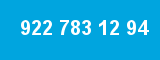 922 783 12 94
